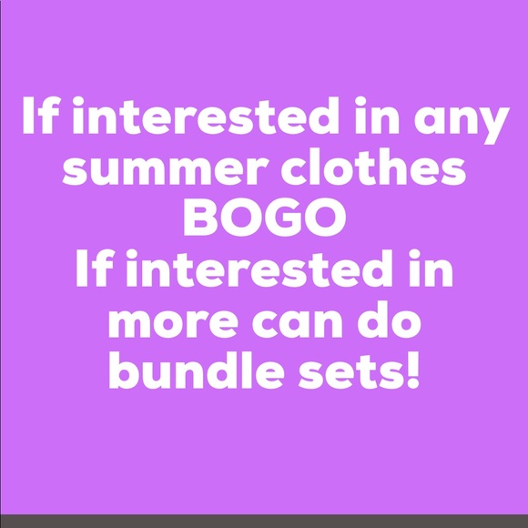 BOGO summer clothes!!! - Picture 1 of 1